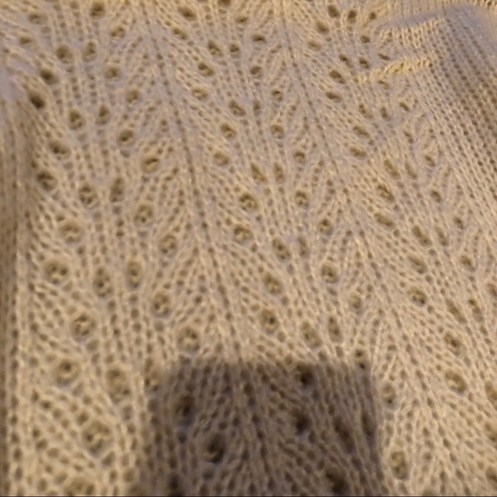 Woven Heart Open Stitch Pullover Sweater NWT sweaters or S2 - Picture 5 of 11